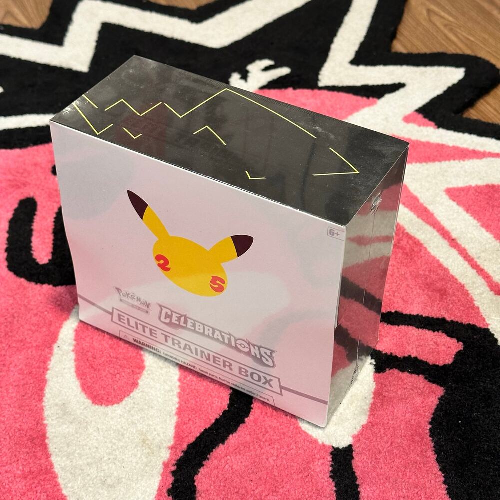 Pokémon 25th Anniversary Celebrations Elite Trainer Box (2021) – As Pictured